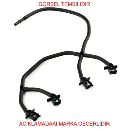 Enjektör geri dönüş hortumu transıt-mondeo 2.0tdcı  3s7q9k022da/ 3s7q9k022cc/ 1233 k&b 6114 resmi