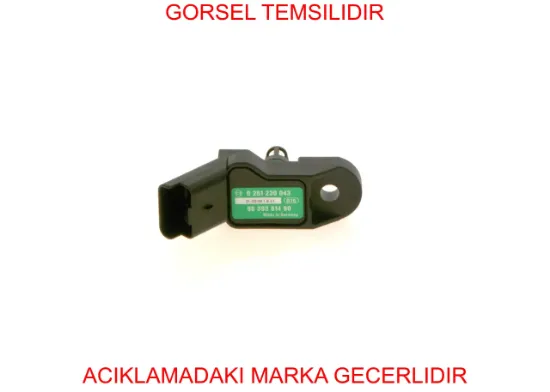 Basinç Sensörü Orjinal  206-207-307-bipper 1.4i 1920.AJ/ 0261230043/ 10.3080/  resmi