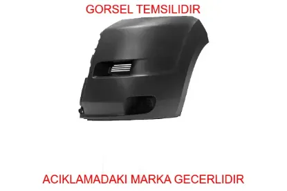 Ön Tampon Ucu Sol Siyah Boxer Ducato (sis Deliksiz/dodik Delikli) 07>13 735423157/ 7401.FH/ 7401.GF resmi
