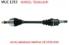 Aks komple sol master ııı 2.3dcı 6vites 09-> 8200842365/ 391012360r resmi