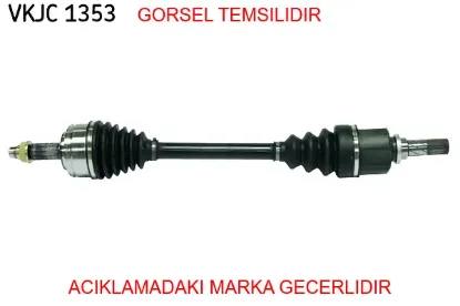 Aks komple sol master ııı 2.3dcı 6vites 09-> 8200842365/ 391012360r resmi