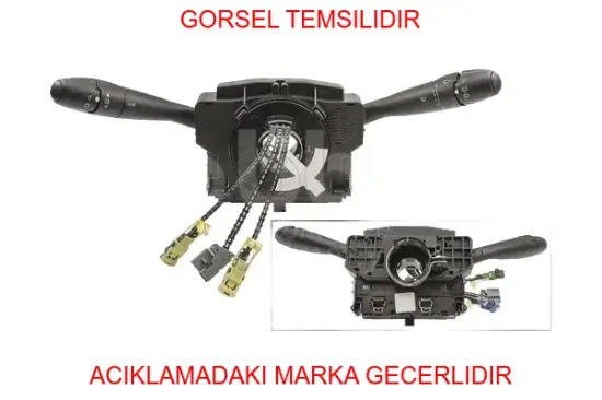 Silecek Ve Far Kumanda Kutusu Orjinal Montaj 206 6242.f2 6242.F2/ 96605668XT resmi