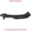 Ön Panel Yan Bağlanti Ayaği Sağ   Partner Vu(k9)-rifter(k9)-berlingo Vp/vu(k9)-proace-combo 9830521680/ SU001-B1556 resmi