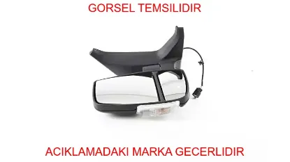 Dış dikiz ayna camı sol ısıtmasız transıt 14> bk3117k741aa/ 1823985 resmi