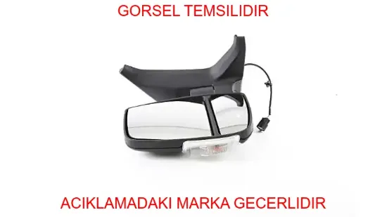 Dış dikiz ayna camı sol ısıtmasız transıt 14> bk3117k741aa/ 1823985 resmi