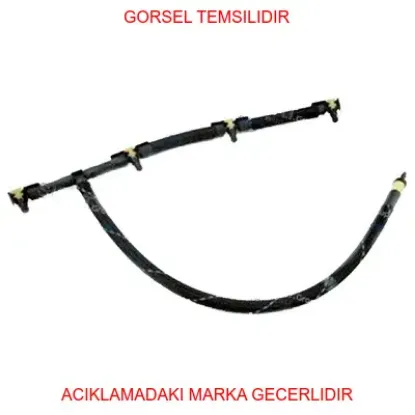 Enjektör Geri Dönüş Hortumu A4 2006 2016 A5 2009 2017 A6 Q5 Seat Exeo resmi
