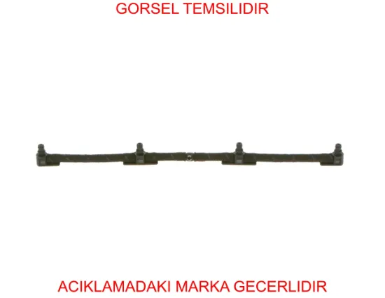 Enjektör Geri Dönüş Hortumu Doblo 1.6 Multijet 55201474/ 55269856/ 68324532AA/ 55196332/ 55566677/ 55575334/ 93186425/ 93179051/ 5817305/ 817224/ 8 resmi