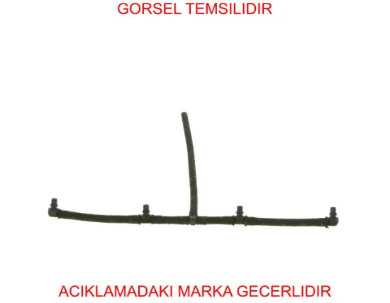 Enjektör Geri Dönüş Hortumu Egea G.punto Linea Doblo 1.6 D Ducato 2.0d 2.3d 3.0d Astra H 1.9 Cdti resmi