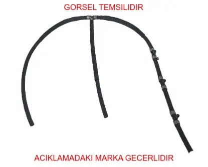 Enjektör Geri Dönüş Hortumu Astra J Corsa D Meriva Mokka Chevrolet Cruze 1.7d 55578365/ 824022/ 824019/ 55567742 resmi