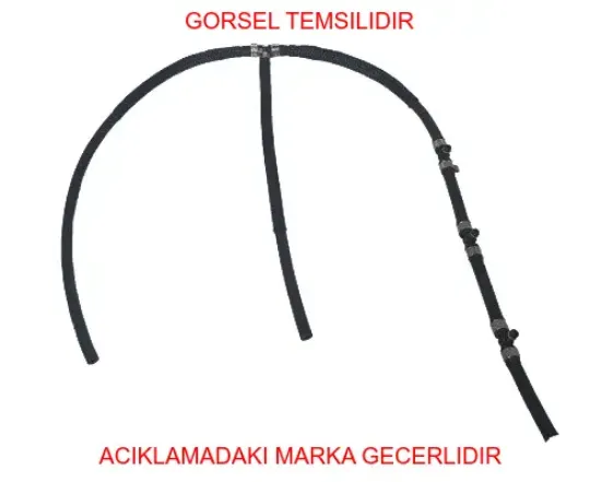 Enjektör Geri Dönüş Hortumu Astra J Corsa D Meriva Mokka Chevrolet Cruze 1.7d 55578365/ 824022/ 824019/ 55567742 resmi
