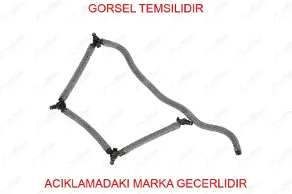 Enjektör Geri Dönüş Hortumu C4 C5 Ii Jumpy Scudo Focus Ii Mondeo Iv 307 Expert C30 C70 Ii 2.0 Hdi 1574.HL/ 1574.68/9674975980/ 9659113480/ 3M5Q9K022AC/ 3M5Q9K022AB/ 5Q9K022AC/ 9K022AC 3M5Q9K022AB/ 3 resmi