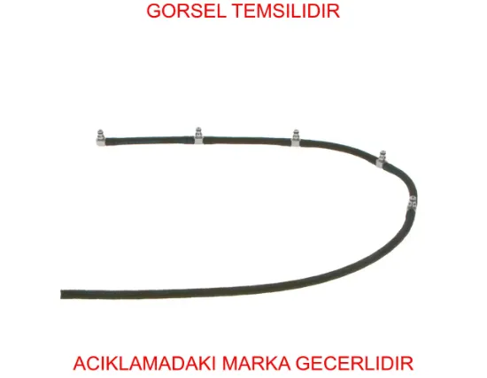 Enjektör Geri Dönüş Hortumu C Serisi (w203) E Serisi (w210) Sprinter (902 903 904 905) 6120703832/ 6120703932/ 6120702932/ 612070383264/ 6120700032/ 6120700932/ 6120701032 resmi