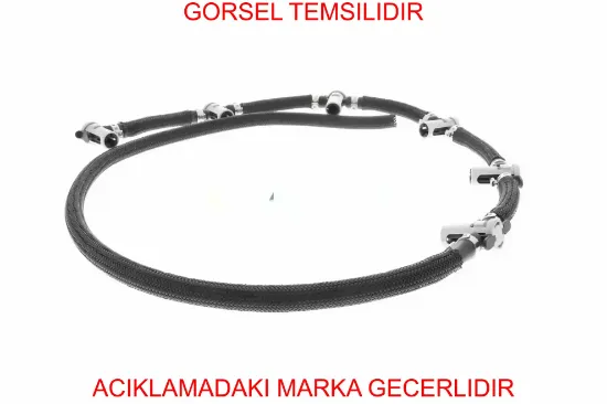Enjektör Geri Dönüş Hortumu 3 (e90 91 92 93) 5 (f10 F11) 7 (f01 02 03 04) X5 (e70) X6 (e71 72) 13537799993 resmi