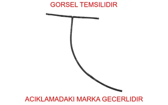 Enjektör Geri Dönüş Hortumu Astra G H 1.7 Cdti 824121/ 97360425/ 8973604250 resmi