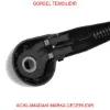 Arka Silecek Kolu Golf V-passat-leon K&b  6Q6955707   B20204 resmi