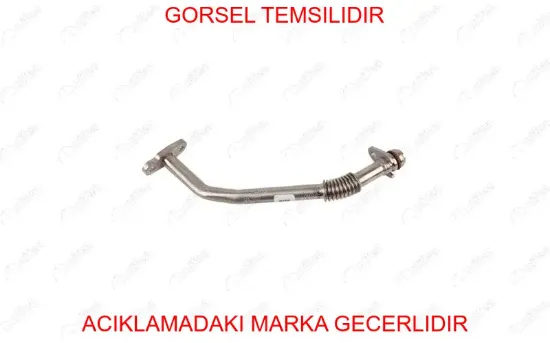 Turbo yaglama geri dönüş borusu boxer ııı-jumper ııı 06> 9677523180/ 10040411 resmi