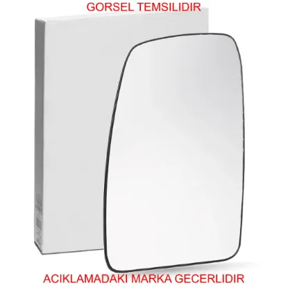 Dış dikiz ayna camı sol ısıtmalı master-movano 2010> 963662420r/ 4419416 resmi