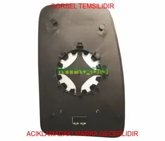 Dıs dikiz ayna camı sağ ısıtmalı master movano 2010> 963655132r/ 4419417 resmi