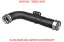 Turbo hortumu golf jetta passat leon super b 1.6 2.0 08>13 1k0145838a resmi