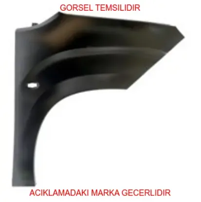 Ön çamurluk (sinyal delikli) sağ berlingo partner combo 2019>25 doblo 23>25 toyota proace cıty 21<25 9816482380 resmi