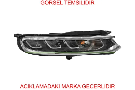Gündüz farı dış nikelajı sağ c3 ııı 16> 9820877880 resmi