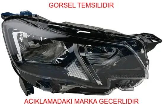Sağ far (ledsiz-motorlu) rıfter partner 2018> 9816826880 resmi