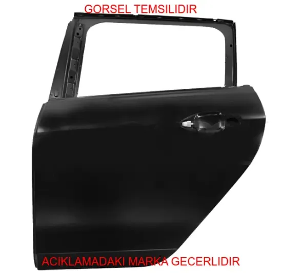 Arka kapı komple sol 2008  2013>16 9802969780 resmi