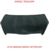 Motor kaputu 508 gri boyalı (iceli/çekomastikli) 9809044480 resmi