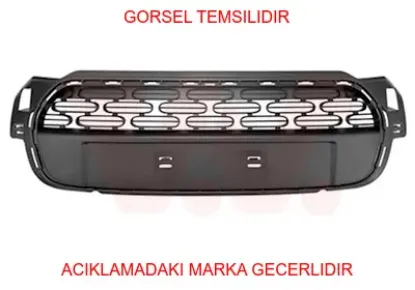 Ön tampon üst panjuru siyah c3 2021> 98335045xt resmi