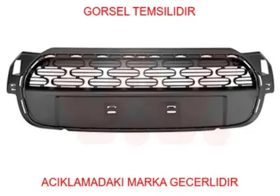 Ön tampon üst panjuru siyah c3 2021> 98335045xt resmi