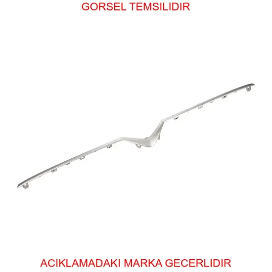 Ön panjur üst çıtası gümüş gri berlıngo 2019> 9822039780 resmi