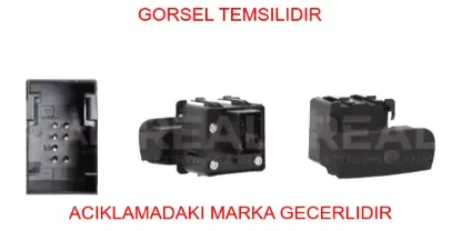 El fren mekanizma düğmesi (turuncu) 3008-5008 4707.06/ 9666405677 resmi