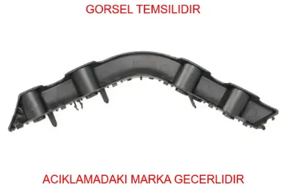 Arka tampon iç bağlantı braketi (sol) plastik 301 2013> 1608729480 K&B 1567-2624 resmi
