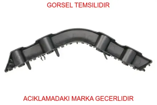 Arka tampon iç bağlantı braketi (sol) plastik 301 2013> 1608729480 K&B 1567-2624 resmi