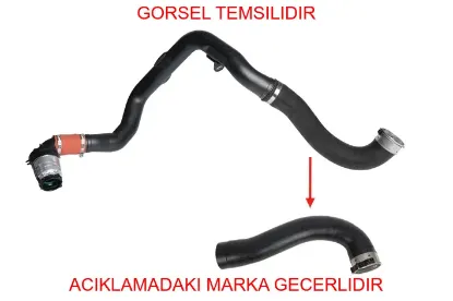 Turbo hortumu küçük silikon  master ııı 2.3dcı 2010> 8200730589/ 8200730576/ 4421018 resmi