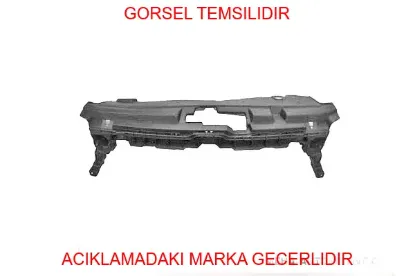 Ön panel üst plastiği c-elysee 2017> 9816045580 resmi