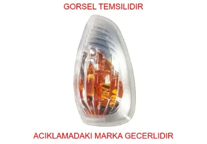 Diş Dikiz Ayna Sinyali Sağ (sari) Master Iii-movano 10=> 261609635R resmi