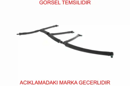 Enjektör geri dönüş hortumu passat b6-b6 varıant-b7-b7 varıant 1.6 tdı  03l130235ag k&b 11801 resmi