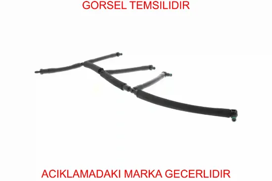 Enjektör geri dönüş hortumu passat b6-b6 varıant-b7-b7 varıant 1.6 tdı  03l130235ag k&b 11801 resmi