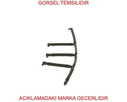Enjektör Geri Dönüş Hortumu Volkswagen-skoda-seat-audi 1.6 Tdi 03L130235AF resmi