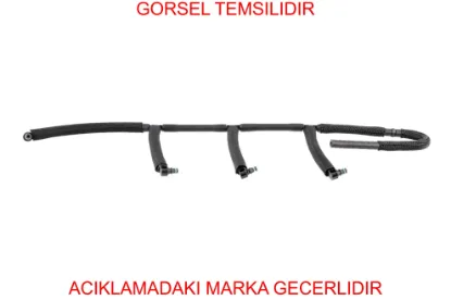 Enjektör geri dönüş hortumu volkswagen-skoda-seat-audı 1.6 tdı  03l130235a k&b 11803 resmi