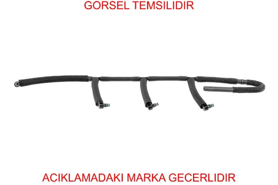 Enjektör geri dönüş hortumu volkswagen-skoda-seat-audı 1.6 tdı  03l130235a k&b 11803 resmi
