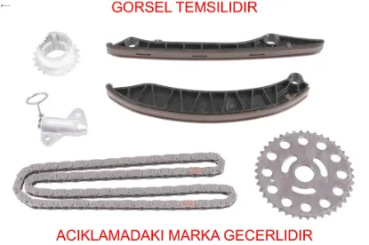 Eksantrik zincir seti  movano b 10> master ııı 10> 2.3 dci-cdtı m9t / navara 2.3l ys23 d23 15-> 1302 kolbensmıtch 93168149/ 130c11863r/ 130c19924r resmi