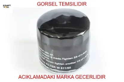 Yağ Filtresi Accent Getz Hyundai Kia Tüm Benzinli Binekler 2630021A00 resmi