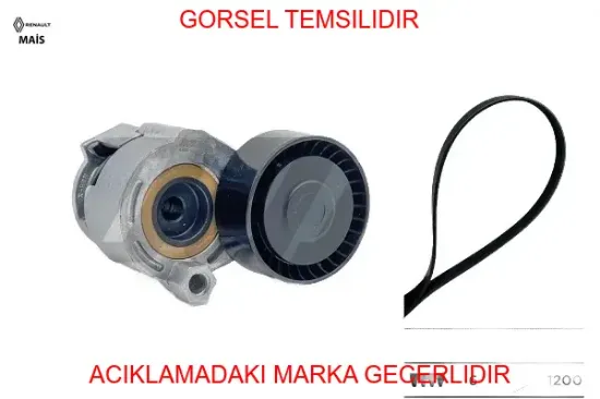 Alternatör Kayiş Kiti Clio-megane-kangoo/1175000q0b/117501083r/1175000qau/1175000qar/mais resmi