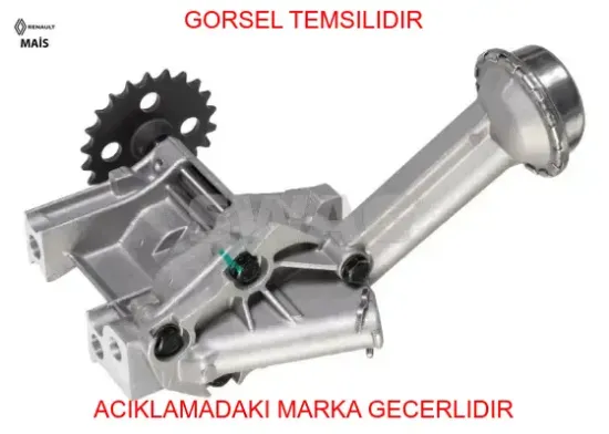  yağ Pompasi Clio Laguna Ii Megane Ii-scenic Modus 1.4 1.6-1.5dci K4m-k4j-k9k (22 Diş) 150106249R/ 150103110R resmi