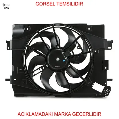 Fan Motoru Davlumbazli Dacia Dokker 12> Lodgy 12> Clio Iv 12> Duster 10> 1.5dci 214753416R resmi