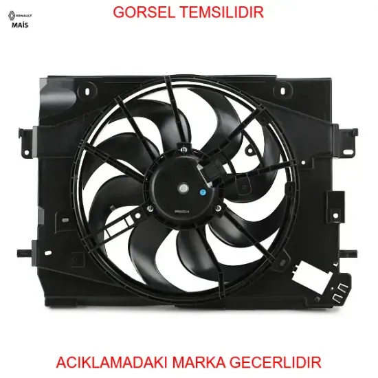 Fan Motoru Davlumbazli Dacia Dokker 12> Lodgy 12> Clio Iv 12> Duster 10> 1.5dci 214753416R resmi