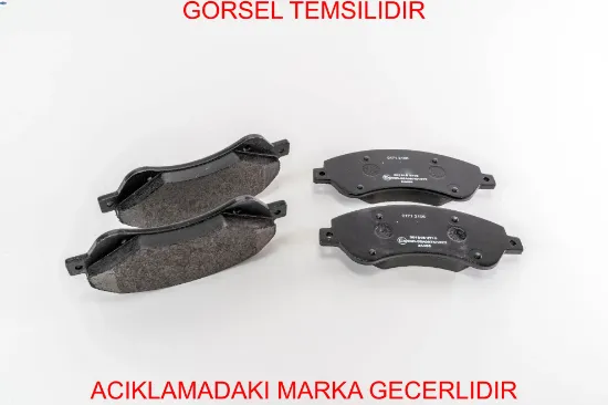 Fren balatası ford  transit 347 (06) (önden çeker) ön magnetı marellı 323700012600/ 1433954/ 1554523/ 6c112k021be resmi