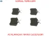 Balata avantıme clıo arka magnetı marellı 440600364r/ 440603511r/ 7701206343/ 7701207484/ 7701208213/ 7701208416/ 7701208421 resmi